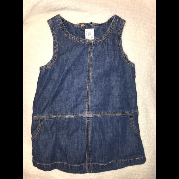 Baby Gap 12-18 Mo. Denim Dress in VGC